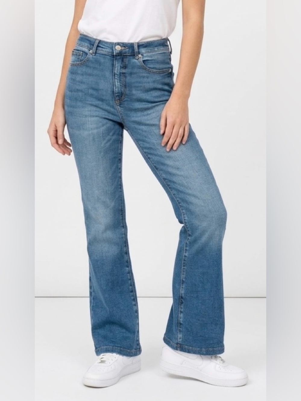 Made And Loved Loft Women’s The Slim Flare Denim Jeans